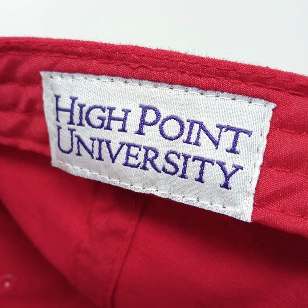 High Point University HPU Split Bar Cap Adult Adjustable Hat North Carolina - Picture 8 of 8